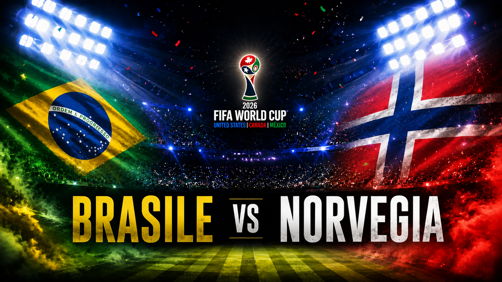 Mondiale 2026 — Brasile vs Norvegia