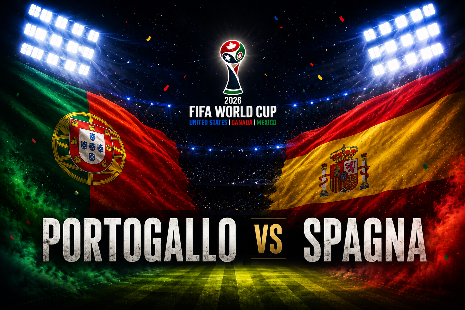 Mondiale 2026 — Portogallo vs Spagna